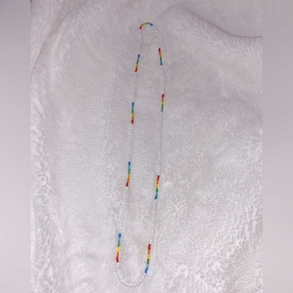 Rainbow Handmade Waist Bead - Picture 2 of 2
